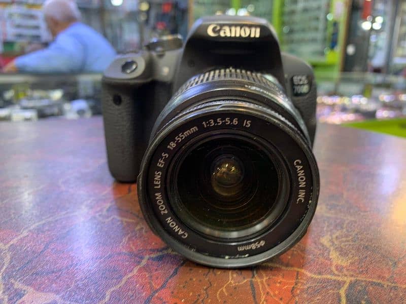 dslr camera canon 700d kit lens 18/55 whatsapp 03212306356 0