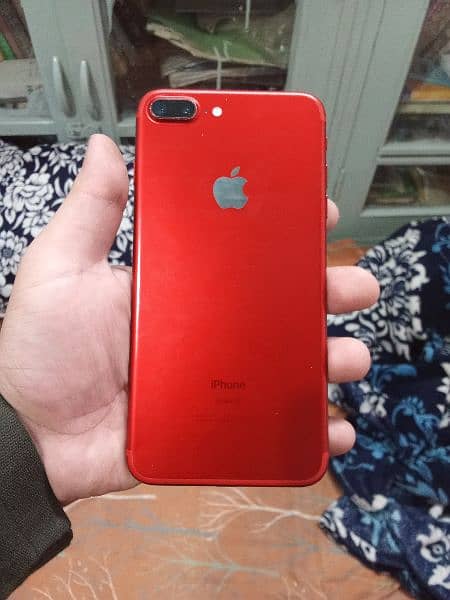 Iphone 7 plus pta approve 100 health red genuine all oky 0