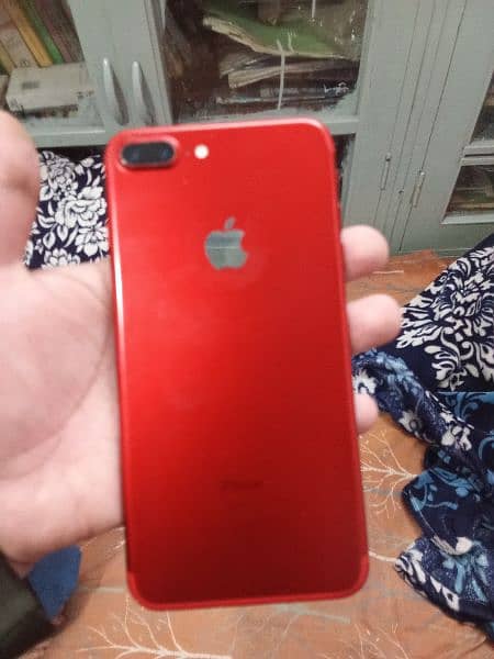 Iphone 7 plus pta approve 100 health red genuine all oky 3