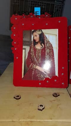 velvet photo frame