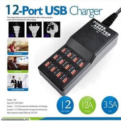 12 Ports Fast Charging Adapter 12AMP 0