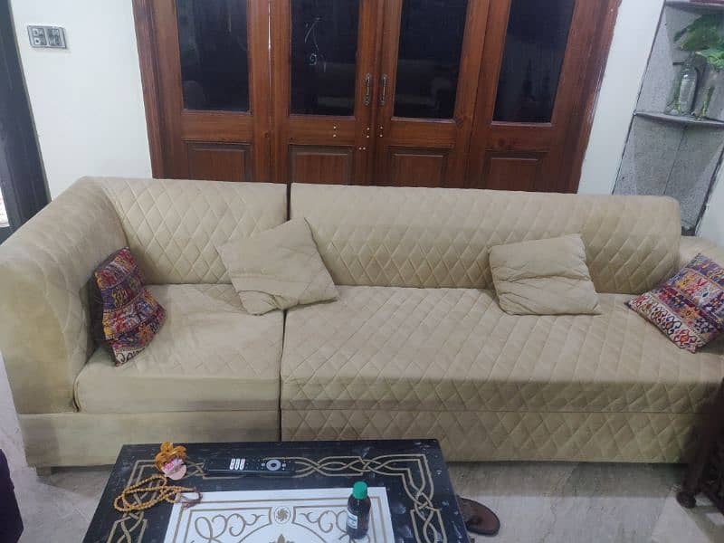 7 Seater Sofa Set in Silk 4