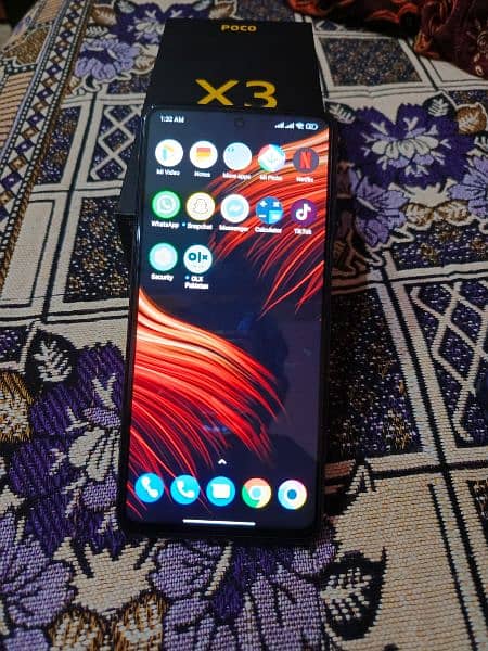 Poco x3 NFC 6,128 only box or set hai bilkul ok hai 6