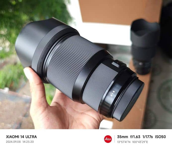 SIGMA 85mm 1.4 Art Canon mount 4