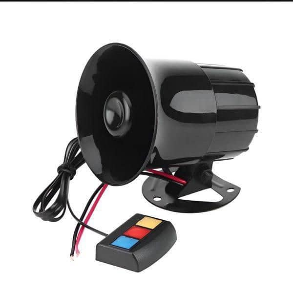 Car  Motorcycle HornSiren 12 Volt Different Loud Speaker Free Delivery 4