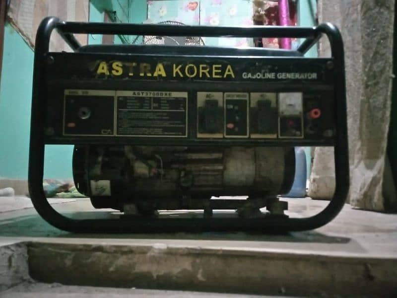 best condition. generator 2.5 kva 2