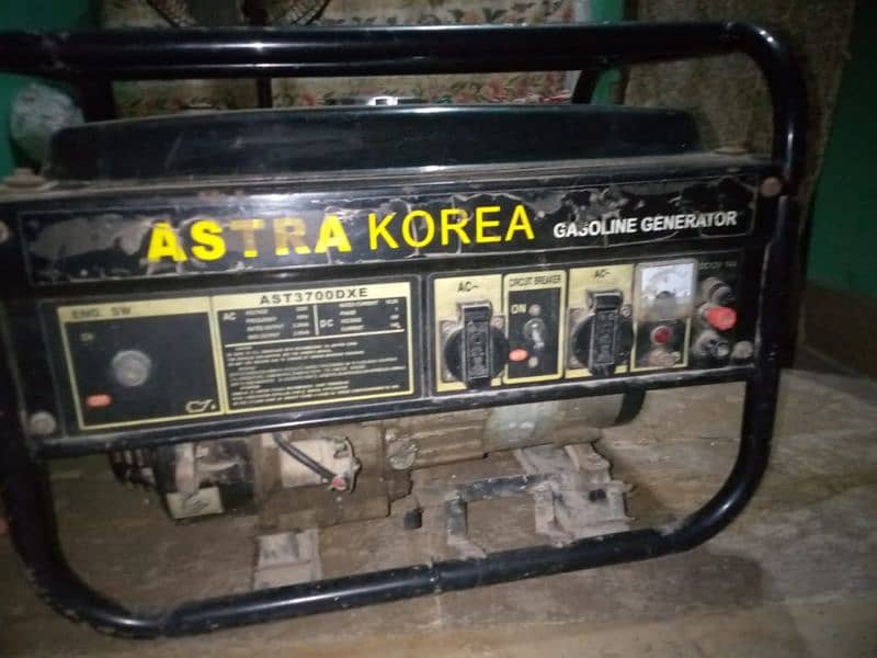 best condition. generator 2.5 kva 6