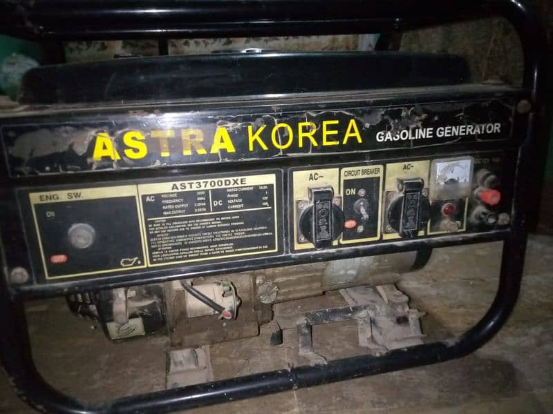 best condition. generator 2.5 kva 9