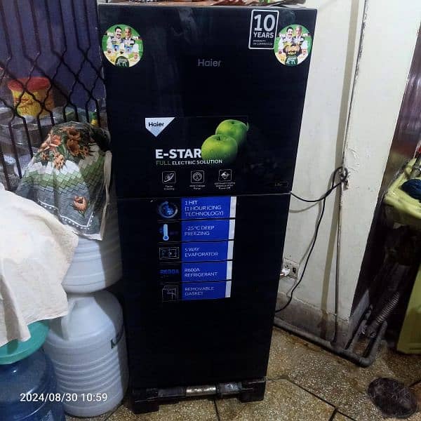 Haier fridge in very good condition, new, with 10 year warranty 1