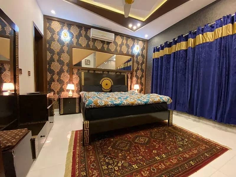 10 Marla Luxury Furnished Upper Portion For Rent In Bahria Town Lahore 0