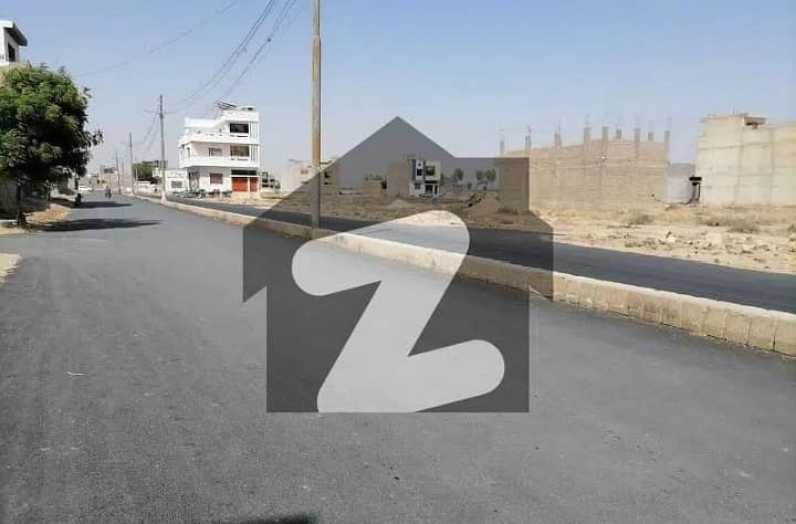 Saadi Garden Block 3 , 120 Square Yards KE Paid Transfer Plot Available For Sale. 2