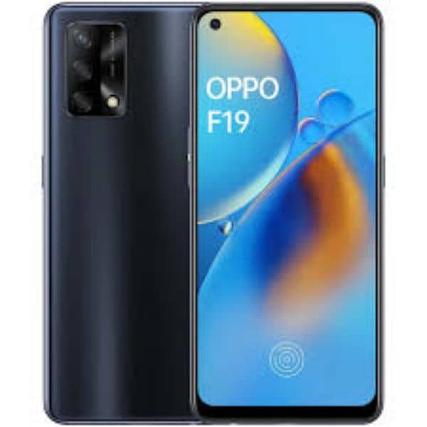 Oppo F 19 Black Color 0