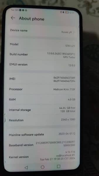 Huawei Y9 prime 2