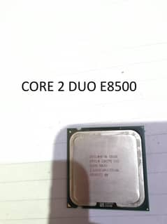 CORE 2 duo E8500 Mint Condition