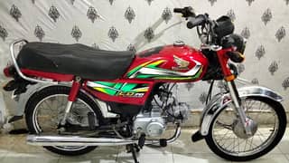 HONDA CD 70 2022 K October ki hai urgent sale