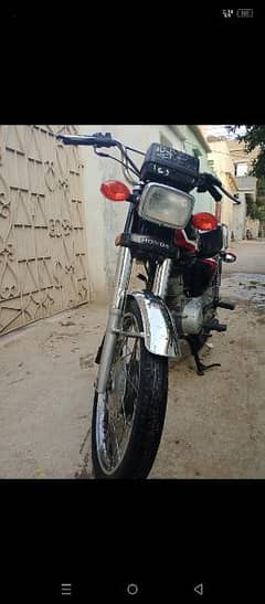 Honda cg 125 2017 sukkur number good condition