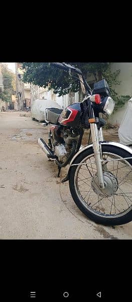 Honda cg 125 2017 sukkur number good condition 1