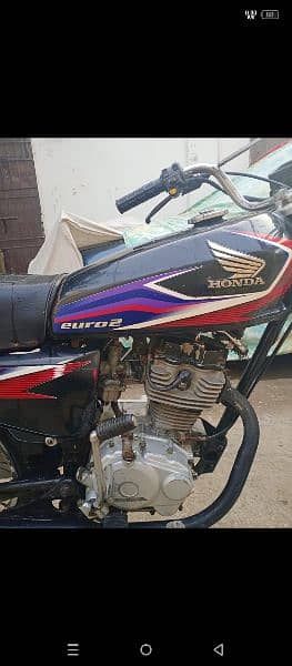 Honda cg 125 2017 sukkur number good condition 2