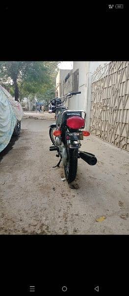 Honda cg 125 2017 sukkur number good condition 6