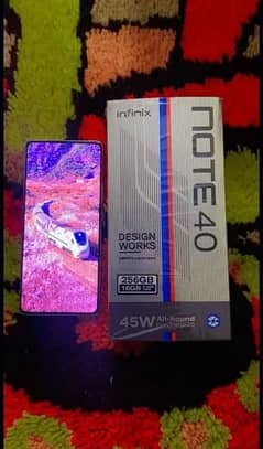 Infinix Note 40 1 month used (Exchange Possible)