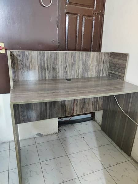 OFFICE TABLES - workstation table - 8x4 ft and 4x4 ft with cabin 4