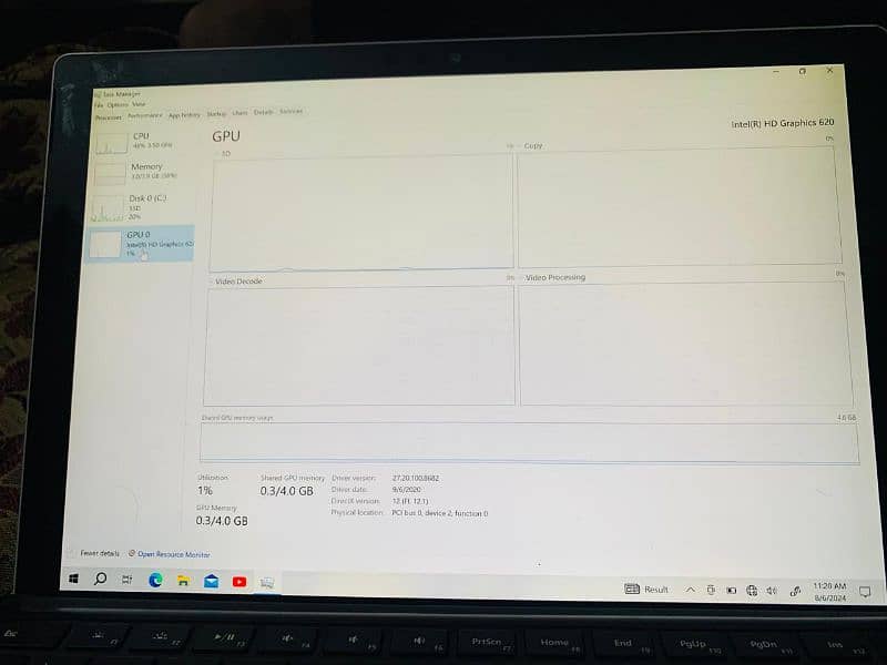 Core i5-7th generation Surface pro 5 10