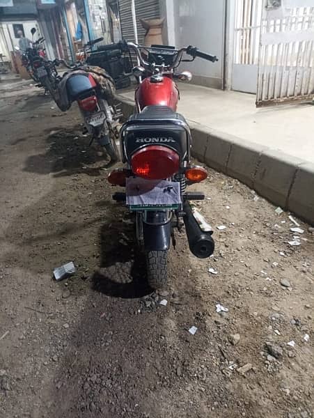 honda cg 125 2021 model good condition 2