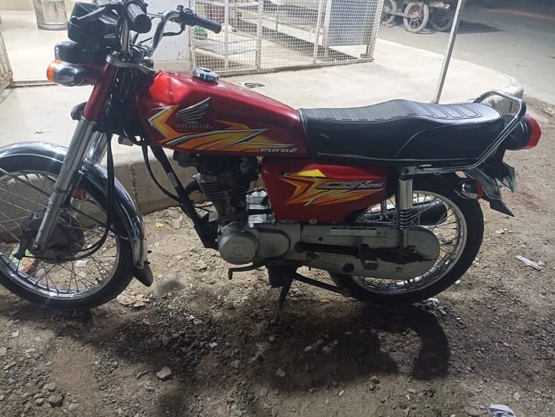 honda cg 125 2021 model good condition 4