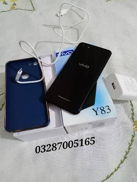 Vivo Y83 128+6Gb Box & Original Charger 4000mah Battery. Clear Selfie 0