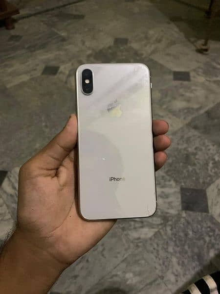 i Phone X PTA Approved (jv) 64GB With BoX 03017073445 5