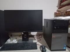 Dell cpu Dell led ips 22 inch