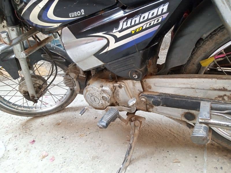 Yamaha junoon bike 4 stroke yd 100 model for sale 2