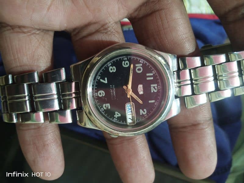 Seiko 5 automatic Japan watch 5