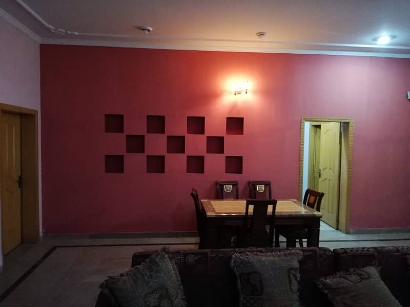 1 kanal fully furnished lower portion for rent in Pia housing society 6