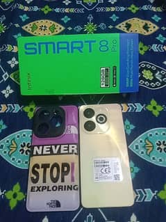 Infinix smart 8 pro 7 months warranty available for sale 0