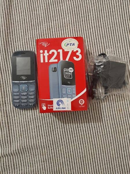 itel 2173 in new condition with box and original charger 1