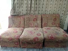 Wooden sofa set for sale 0