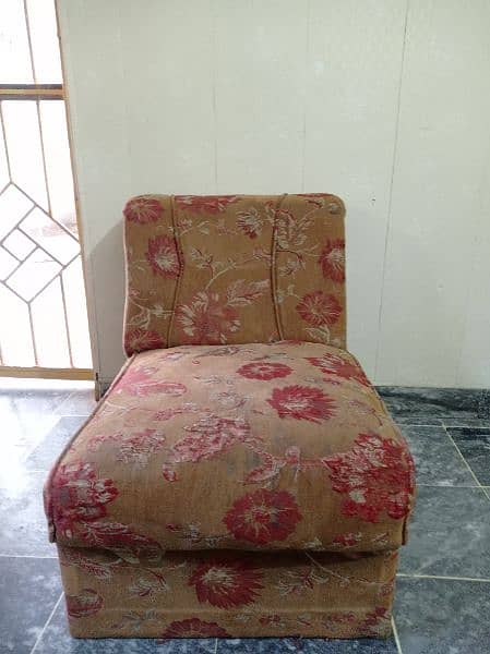 Wooden sofa set for sale 1