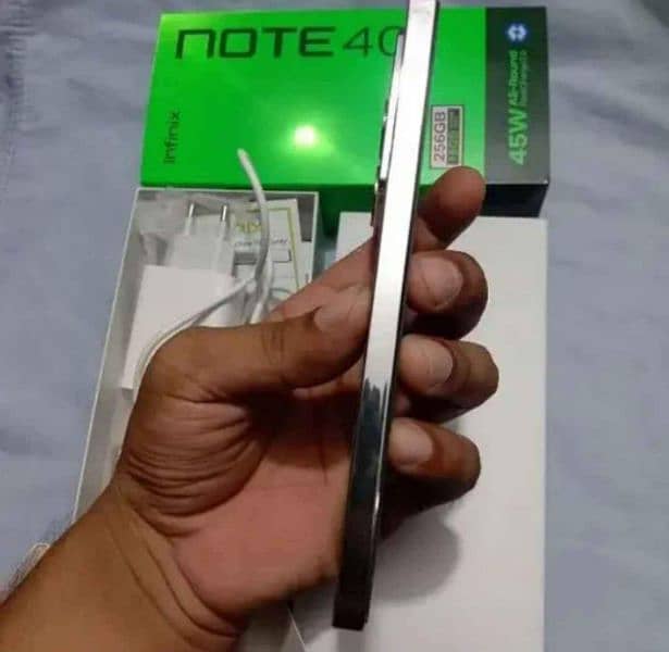 infinix note 40 16/256 GB contact number 03409248037 3