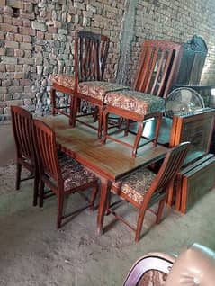 dining table with chairs/ dining for sale/dining table with six chairs