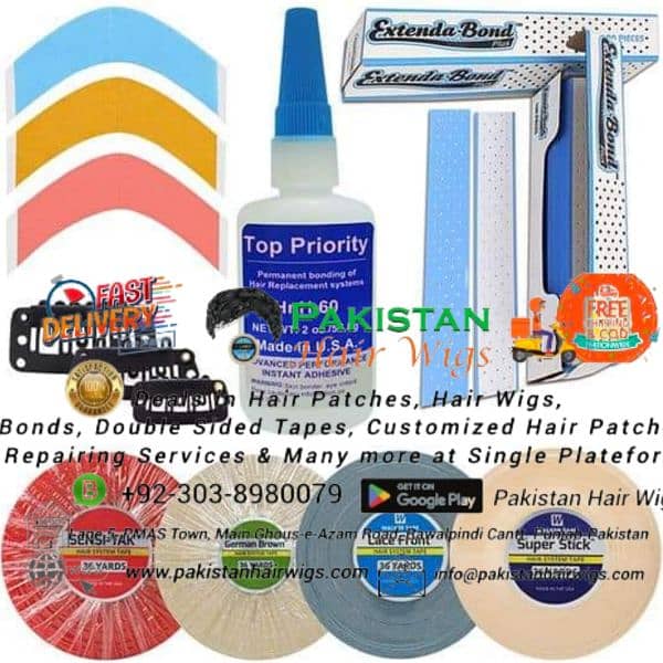 Lace Front Tape, Blue Tape, patch, Serum, Syrum, Softner, Softener 2