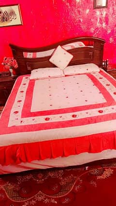 sheesham partex bedroom set 0