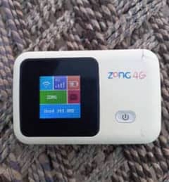 Zong 4g + wifi  UNLOCKED