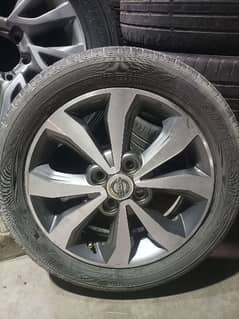 NISSAN DAYZ ALLOY RIMS