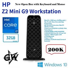 The World’s Most Powerful Z2 G9 Mini Workstation i7 12th Gen 12700k