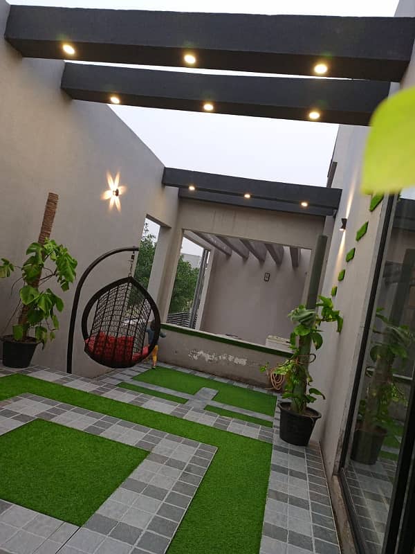 5 Marla Brand new first entry full furnished house for rent available in Bahria town Lahore 4