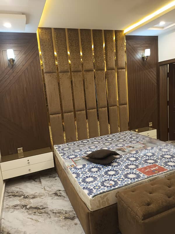 5 Marla Brand new first entry full furnished house for rent available in Bahria town Lahore 14