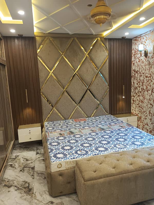 5 Marla Brand new first entry full furnished house for rent available in Bahria town Lahore 16