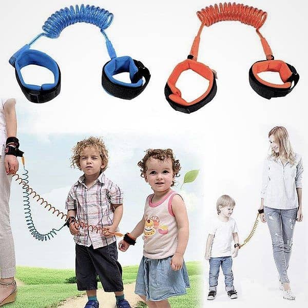 Baby Child Anti Lost Wrist Link Safety Harness Strap Rope 1