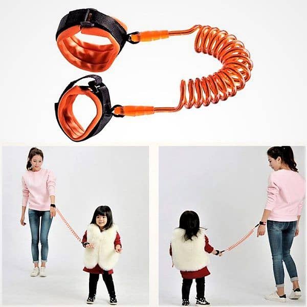 Baby Child Anti Lost Wrist Link Safety Harness Strap Rope 2